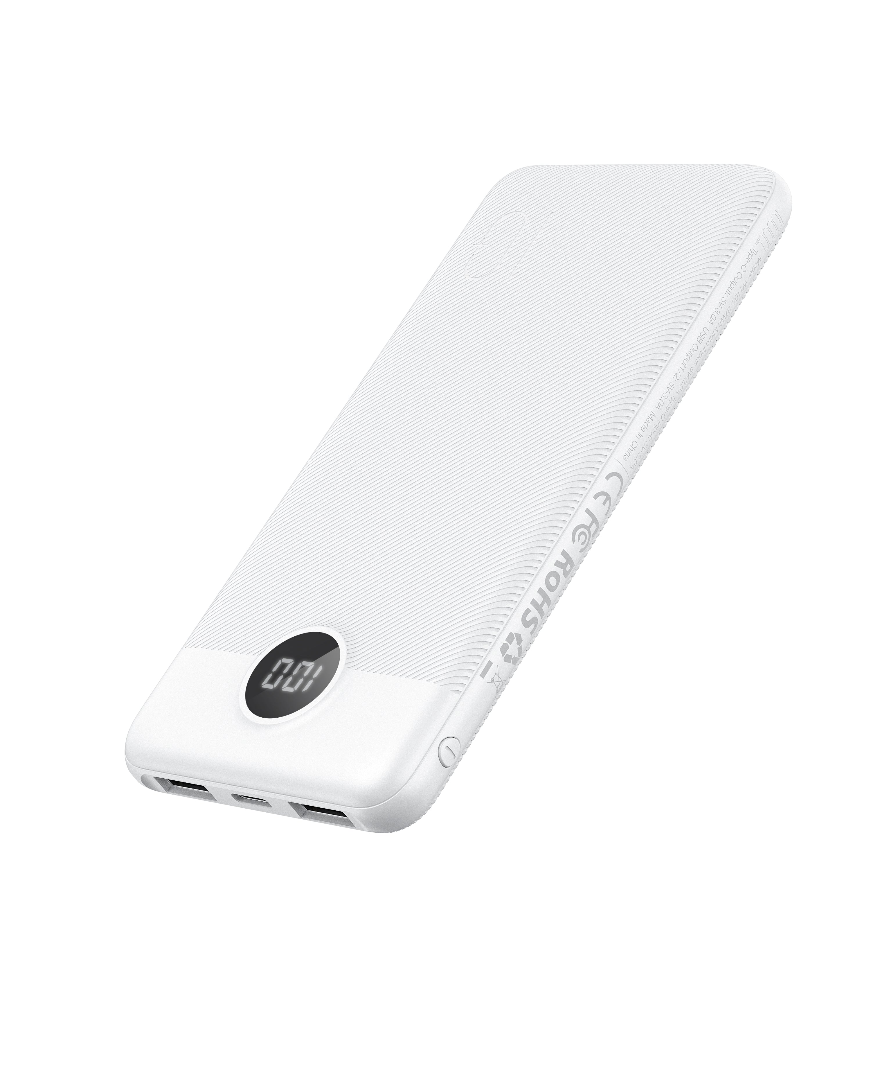 Power Bank L10 10000mAh z wyświetlaczem cyfrowym