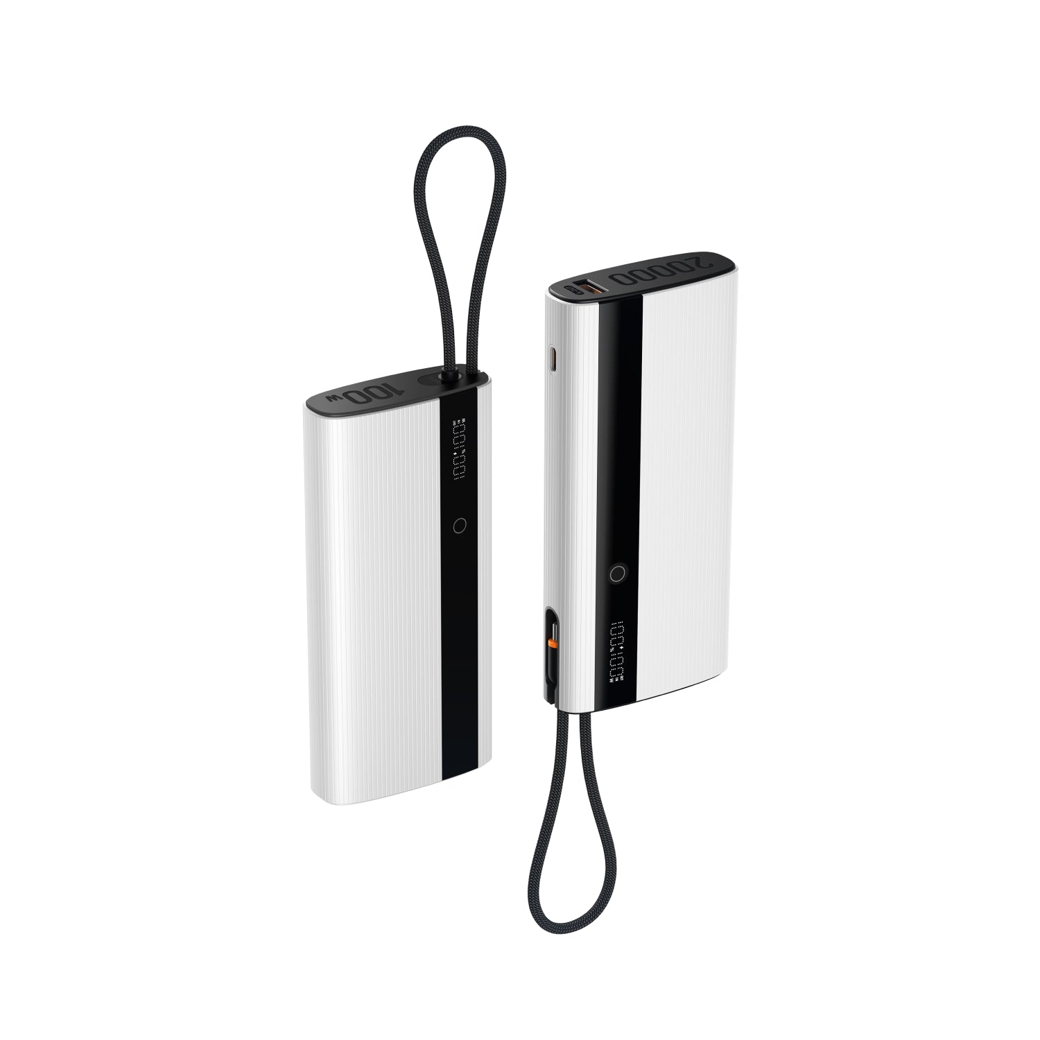 X PocketPower 20 20000mAh 100W Power Bank with Built-in USB-C Cable & LED Digital Display