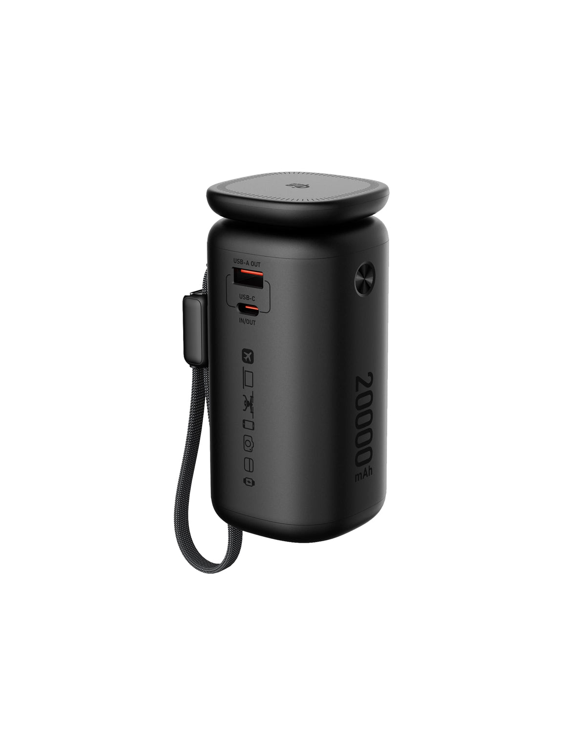 PowerCAN® 20,000mAh Magnetic Power Bank with Built-In USB-C Cable