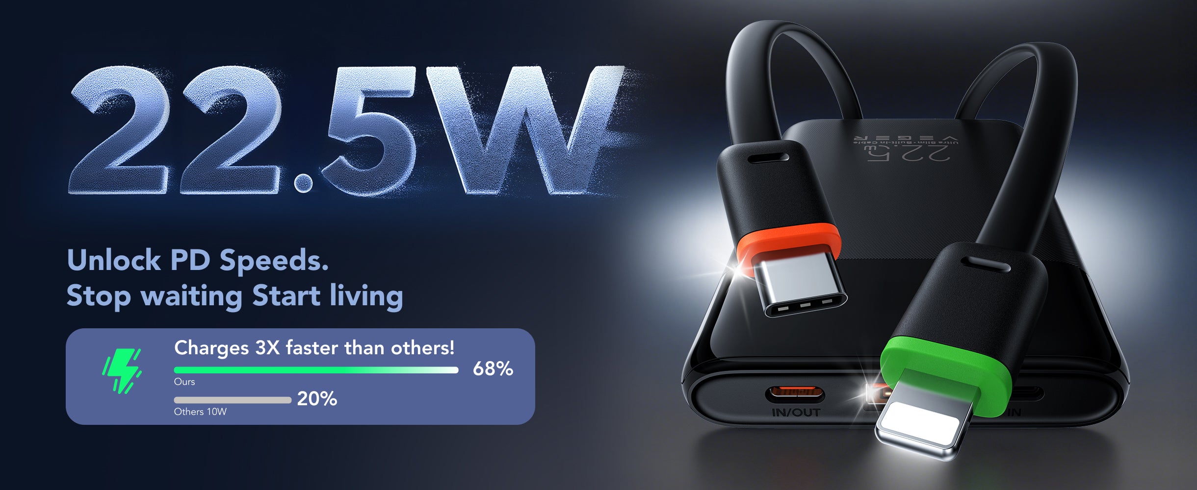 V1202 22.5w PD speeds