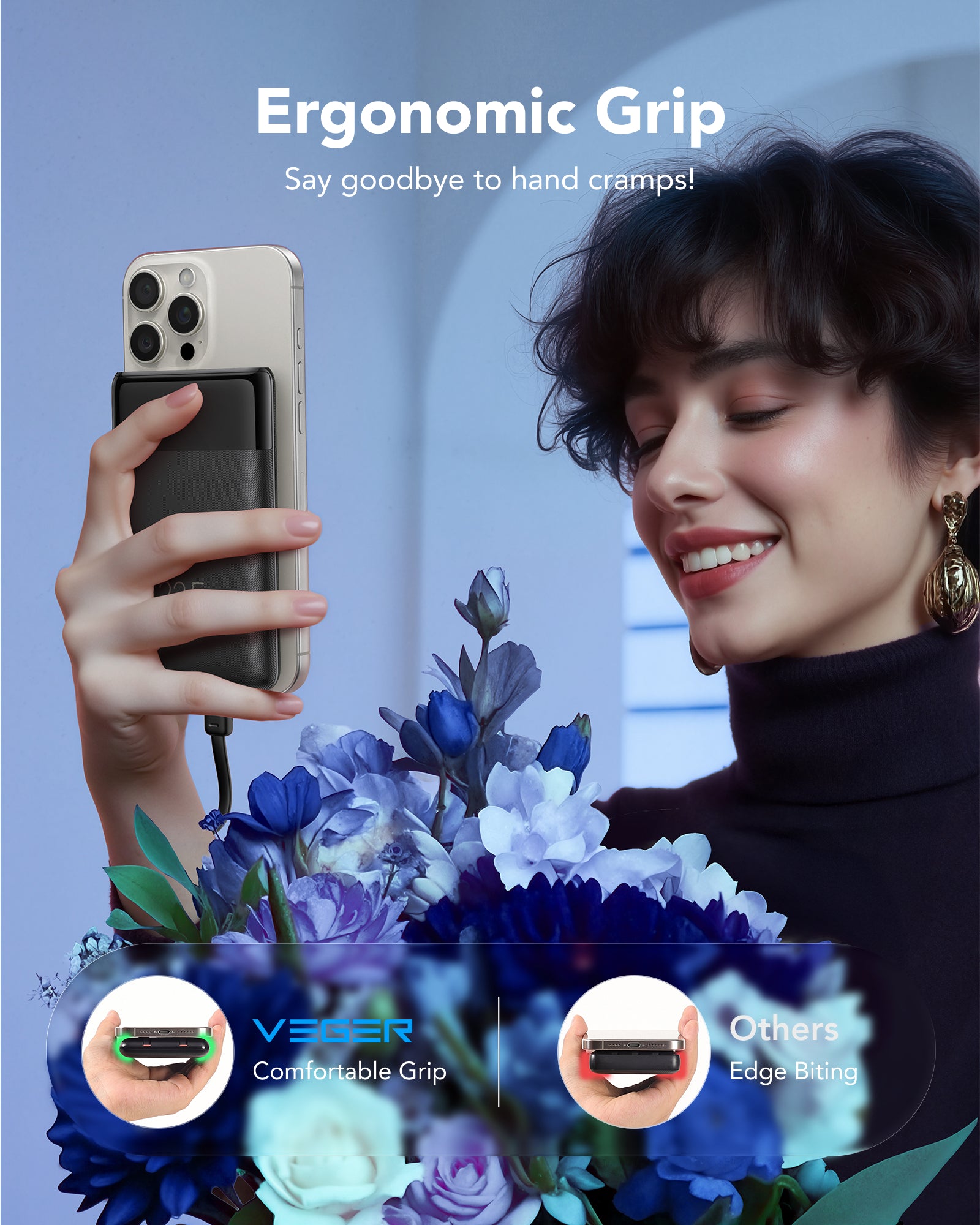 V1202 Ergonomic grip