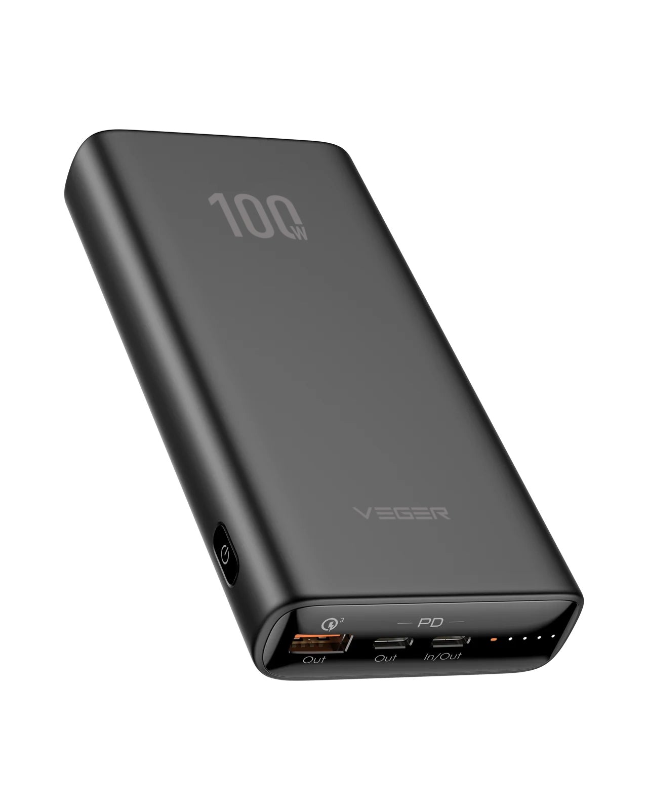 T100 20000mAh 100W Portable Power Bank for Laptop