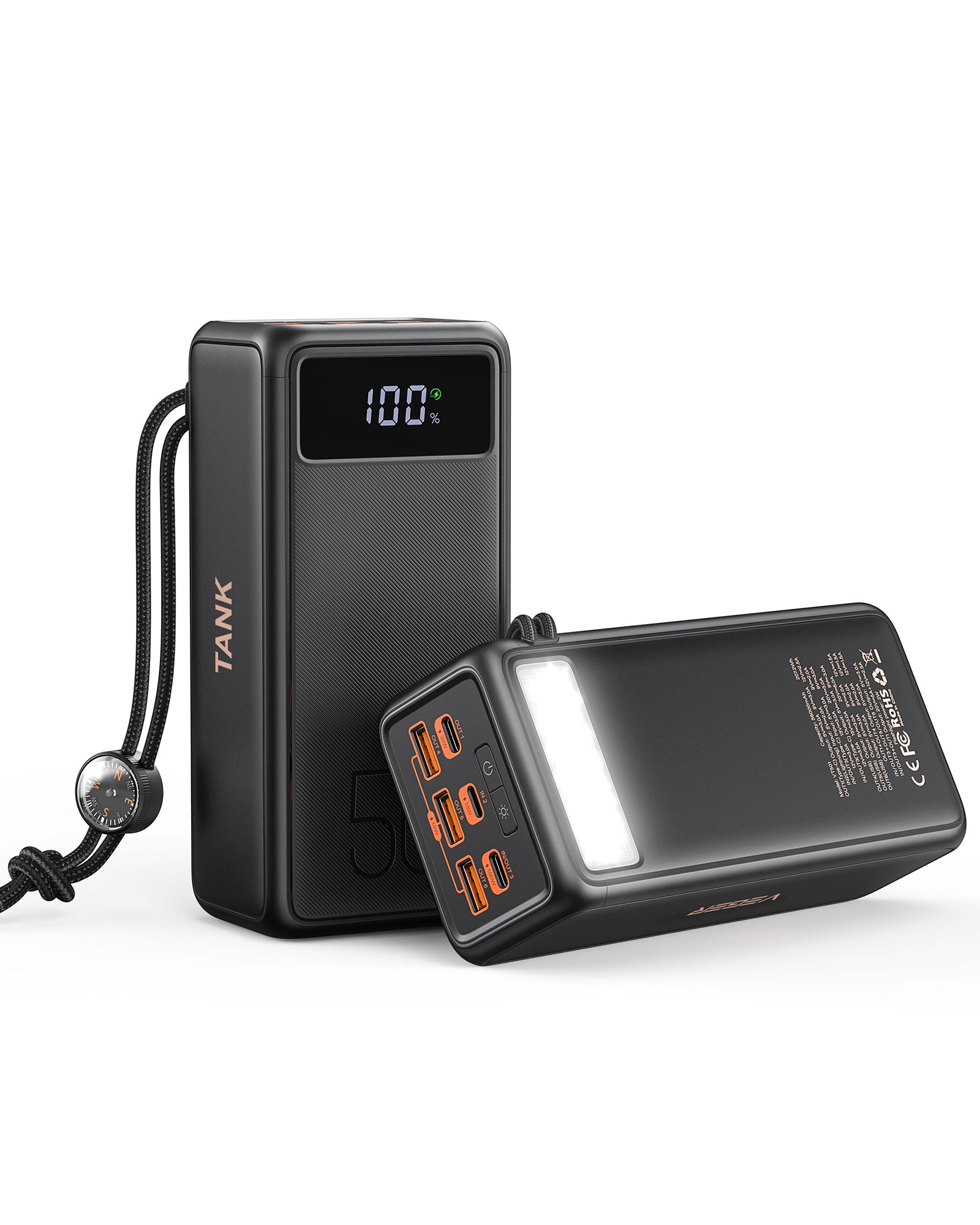 Tank Boost 56000mAh 130W Camping Power Bank for Laptop